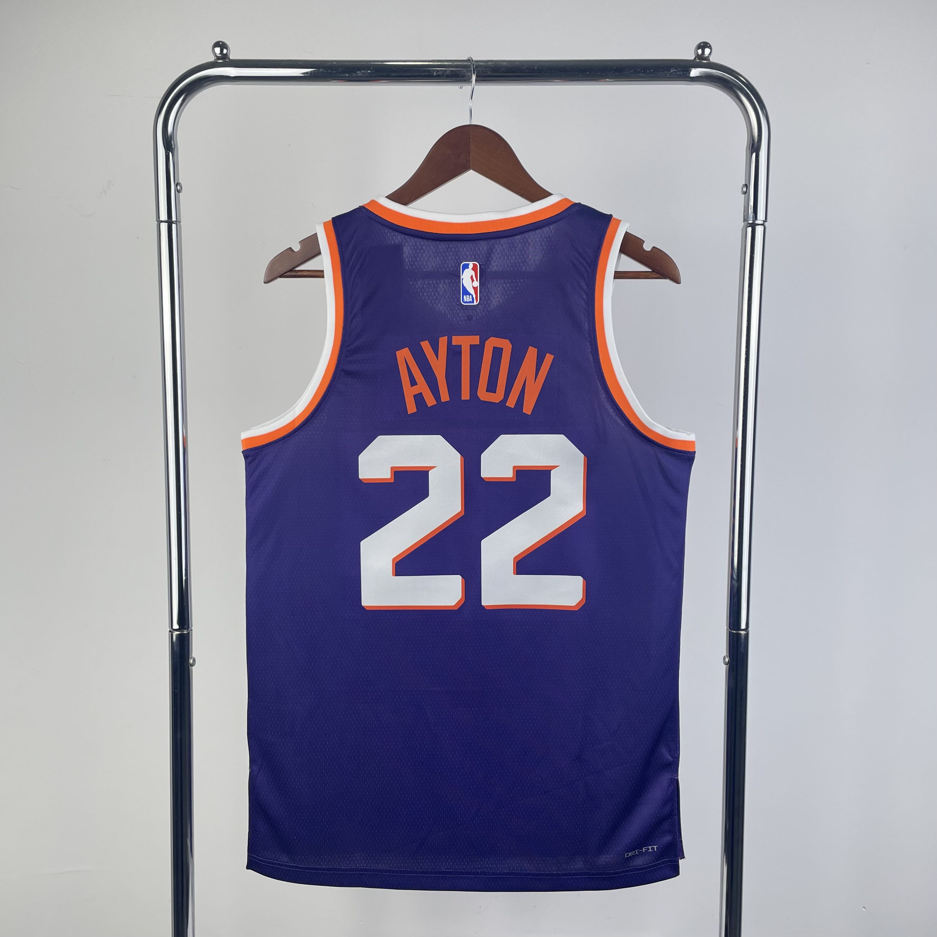 Men Phoenix Suns #22 Ayton Purple Season Nike 2024 NBA Jersey